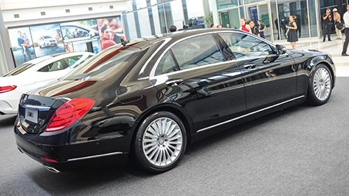  chi tiết mercedes s500l bản nâng cấp tại hà nội - 7