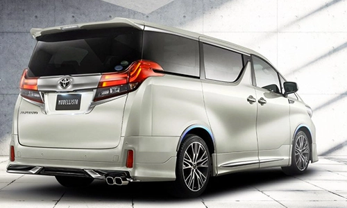  chi tiết toyota alphard modellista aero kit - 3