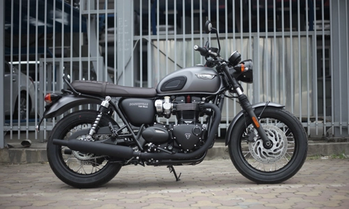  chi tiết triumph bonneville t120 black 2017 đầu tiên ở hà nội - 4