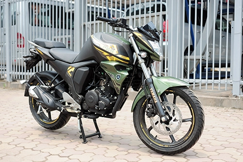  chi tiết yamaha fz-s ver20 matt green edition 2016 - 1