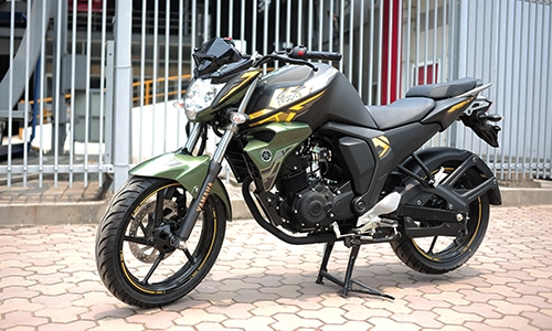  chi tiết yamaha fz-s ver20 matt green edition 2016 - 6