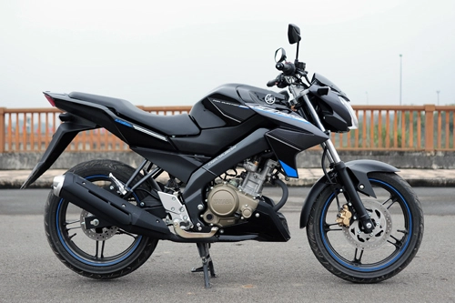  chi tiết yamaha fz150i màu đen mới - 5