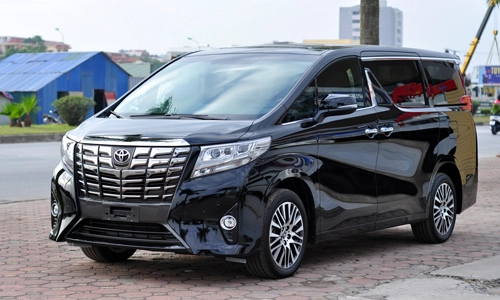  chuyên cơ mặt đất toyota alphard 2016 về việt nam - 1