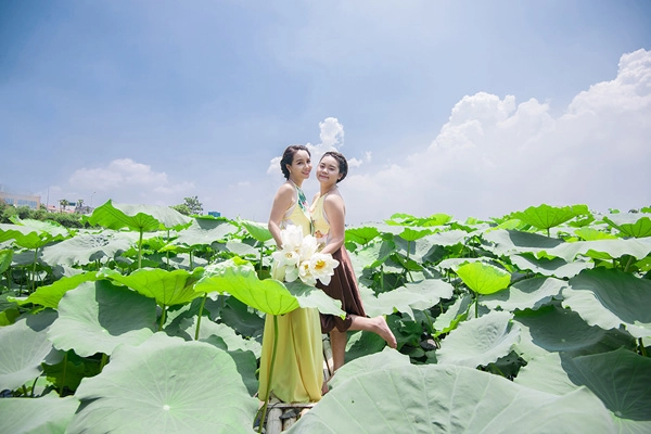 Con gái đã thành thiếu nữ mai thu huyền vẫn trẻ như gái còn son - 14