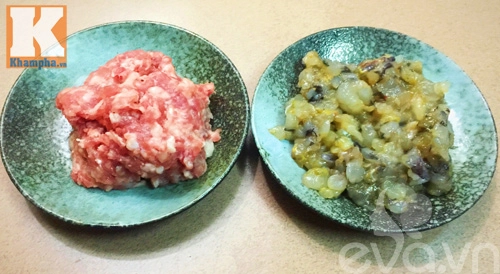 Củ cải cuộn tôm thịt hấp siêu ngon - 2
