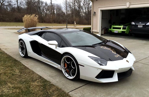  đại gia việt tại mỹ độ siêu xe aventador đón năm mới - 1