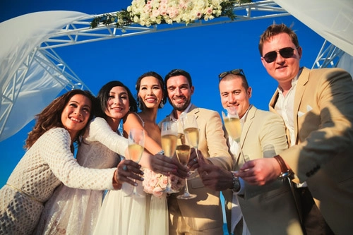 Đám cưới sao việt đây là lý do mỹ nhân showbiz chọn biển làm nơi tổ chức hôn lễ - 8