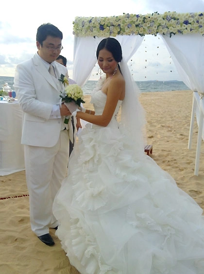 Đám cưới sao việt đây là lý do mỹ nhân showbiz chọn biển làm nơi tổ chức hôn lễ - 10