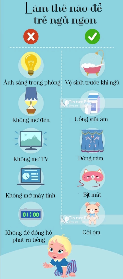 Đây là lí do quan trọng mẹ cần để trẻ ngủ trong bóng tối - 5