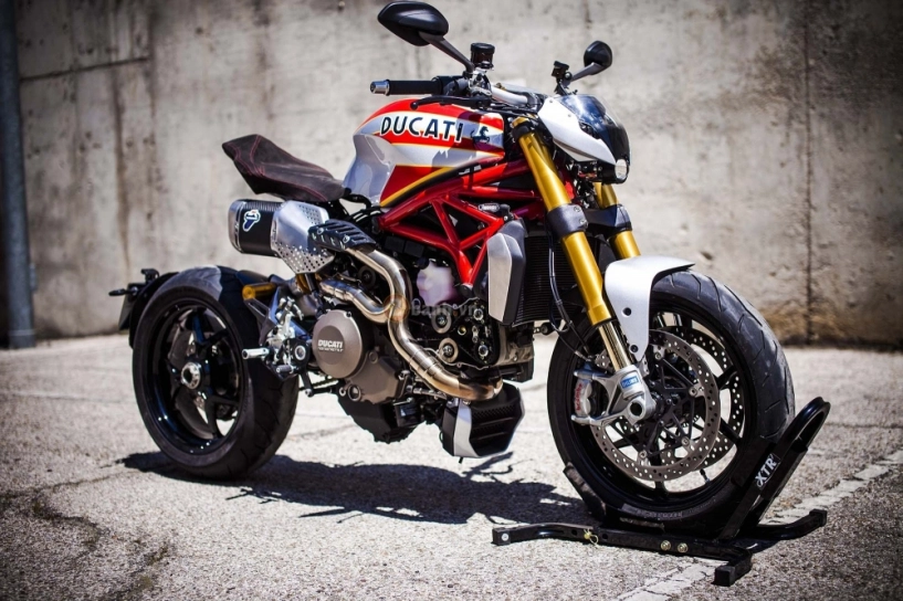Ducati monster 1200 siluro bản độ kịch độc với phong cách scrambler - 1