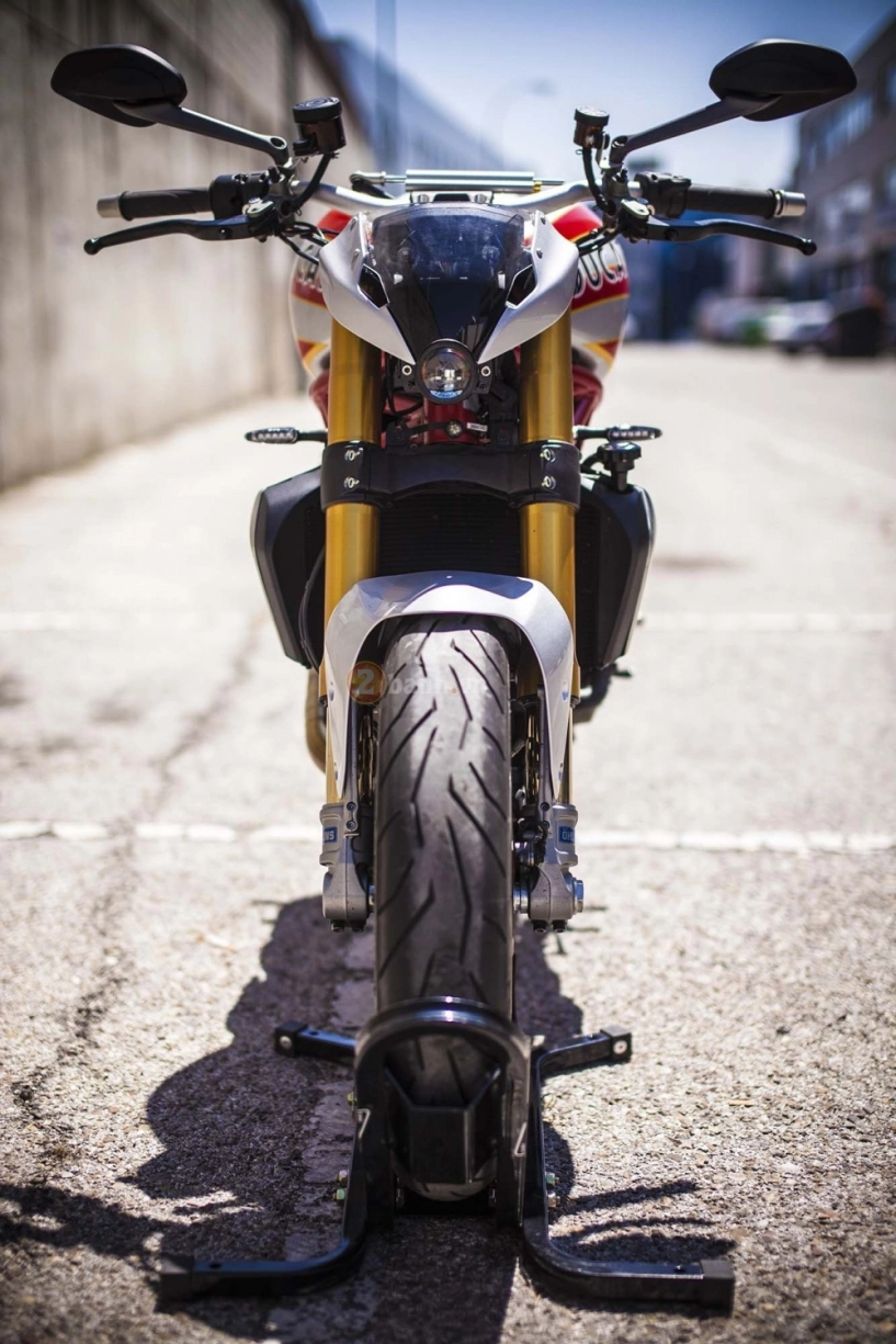Ducati monster 1200 siluro bản độ kịch độc với phong cách scrambler - 5