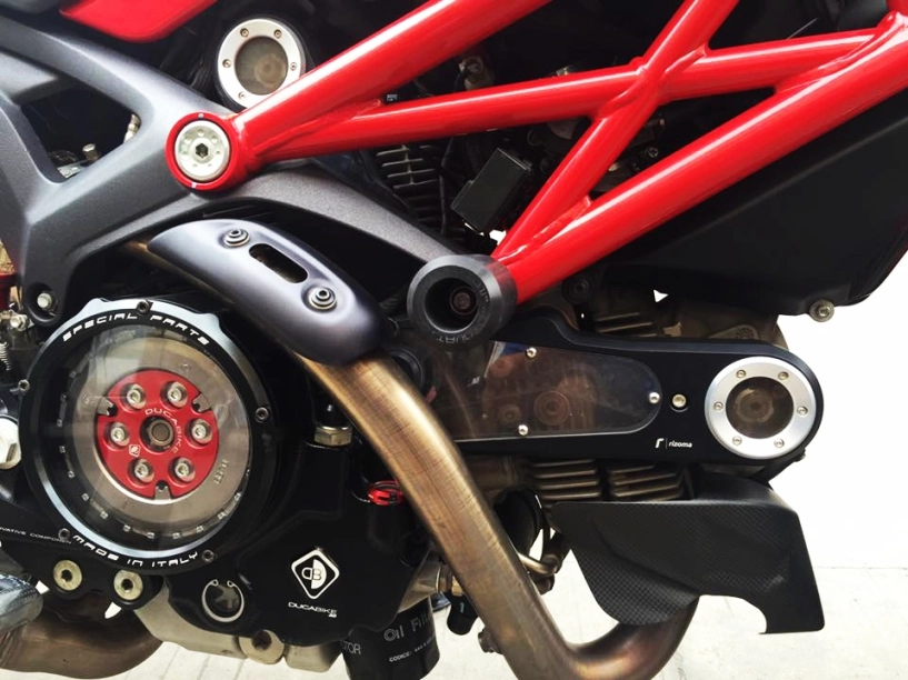 Ducati monster 796 sang chảnh với một loạt option hàng hiệu của biker việt - 4