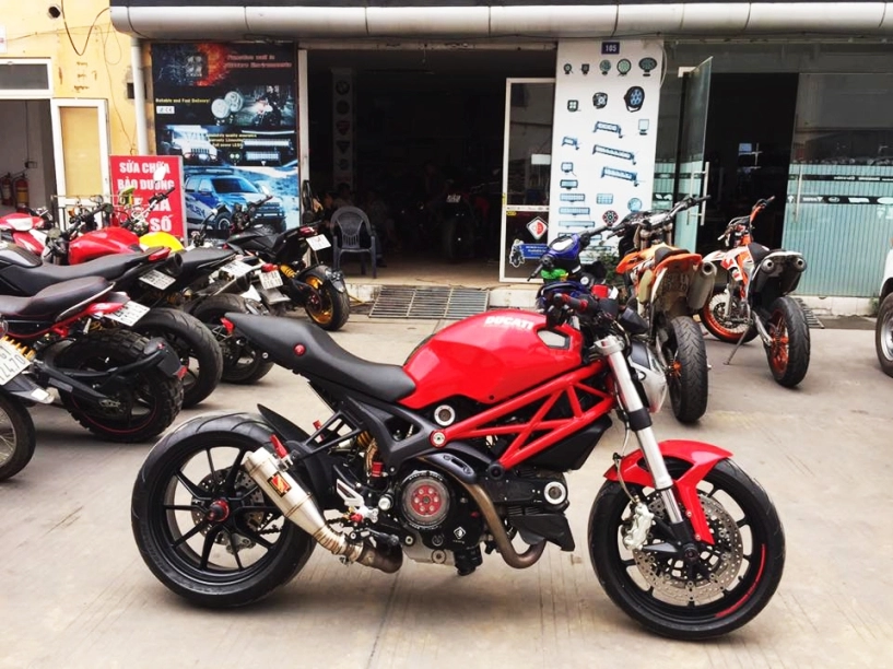 Ducati monster 796 sang chảnh với một loạt option hàng hiệu của biker việt - 9