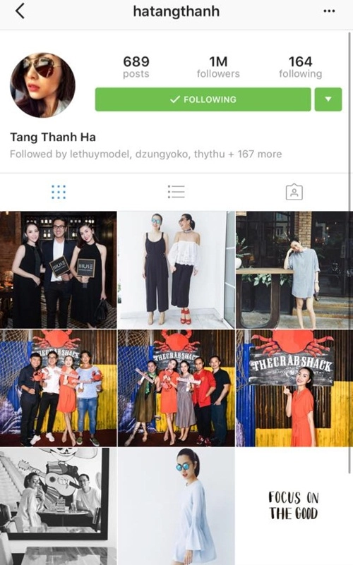 Dừng hoạt động showbiz hà tăng vẫn cán mốc 1 triệu người theo dõi - 1