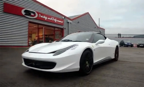  ford cougar biến thành ferrari 458 italia - 1