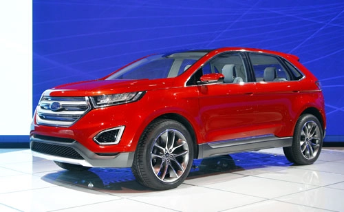  ford edge concept ra mắt tại los angeles auto show 2013 - 1