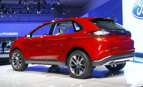  ford edge concept ra mắt tại los angeles auto show 2013 - 2