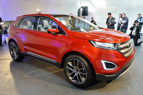  ford edge concept ra mắt tại los angeles auto show 2013 - 4