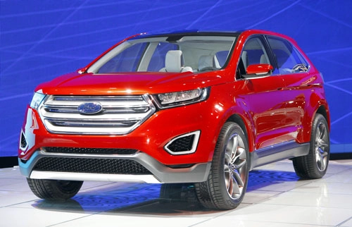  ford edge concept - xe đa dụng tương lai - 1