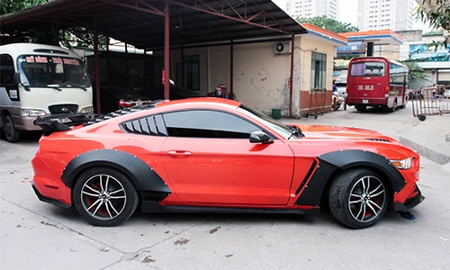  ford mustang 2015 độ cửa cắt kéo của tay chơi lào cai - 4