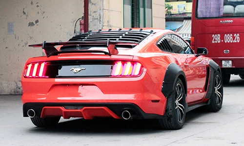  ford mustang 2015 độ cửa cắt kéo của tay chơi lào cai - 5