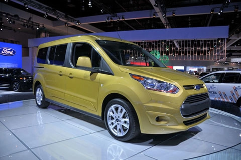  ford ra mắt transit connect wagon - 1