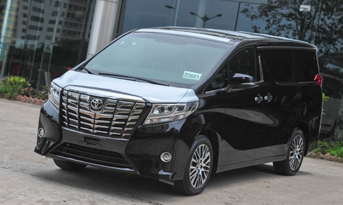  hãng xe trung quốc nhái chuyên cơ mặt đất toyota alphard - 2