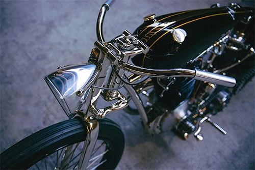  hazan motorworks bsa 500 black - 2