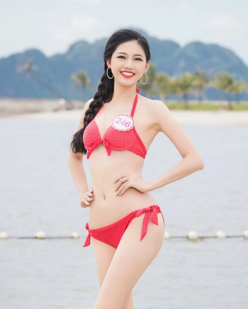 Hoa hậu việt nam 2016 body gợi cảm của thí sinh có vòng 3 khủng nhất - 1