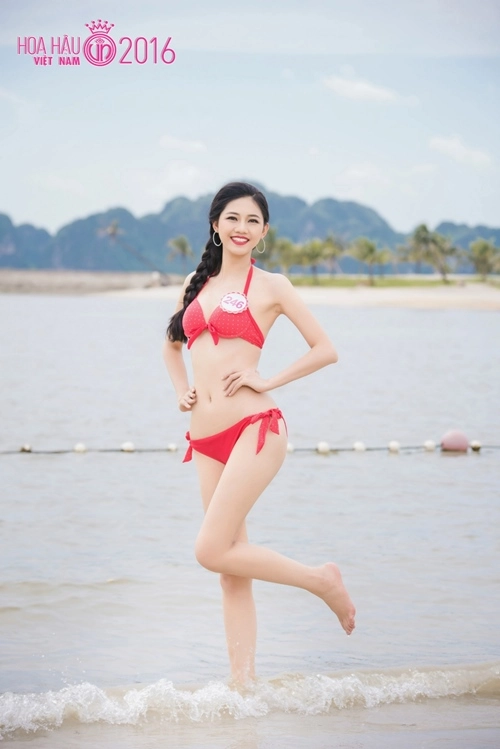 Hoa hậu việt nam 2016 body gợi cảm của thí sinh có vòng 3 khủng nhất - 2
