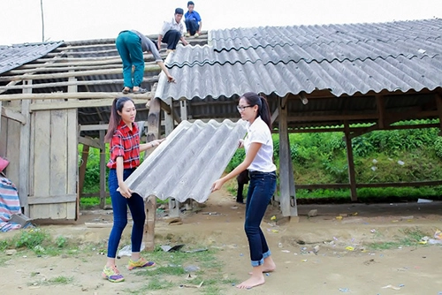 Hoa khôi diệu ngọc chuẩn bị xây trường cho trẻ em vùng cao - 1