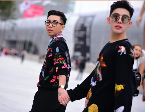 Hoàng ku chất lừ đến từng centimet đi xem seoul fashion week 2016 - 1