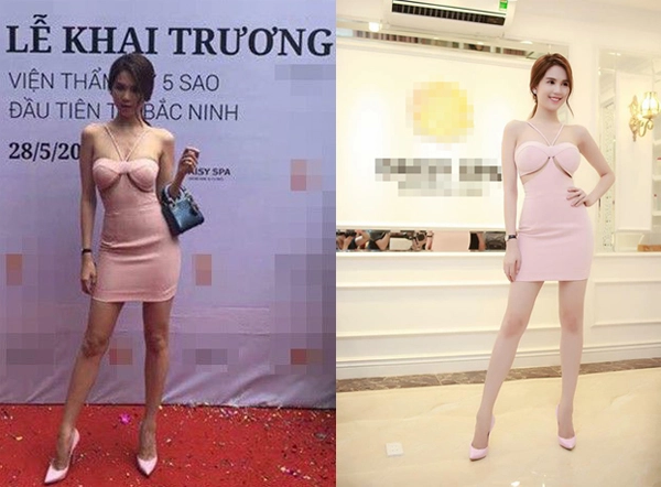 Hoàng thùy linh ngọc trinh liên tục bị bóc ảnh chưa photoshop - 8