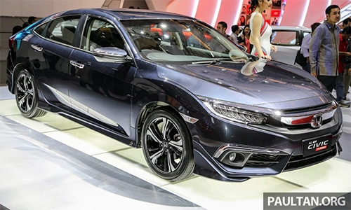  honda civic turbo 2016 ra mắt indonesia giá 36000 usd - 1