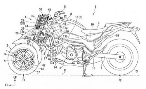  honda có thể sản xuất môtô 3 bánh - 2