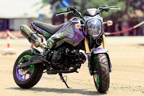  honda msx 125 màu lạ tại sài gòn - 2