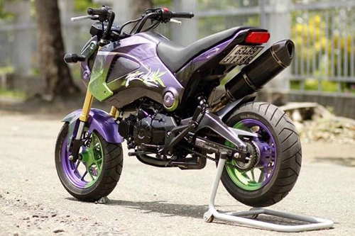  honda msx 125 màu lạ tại sài gòn - 3