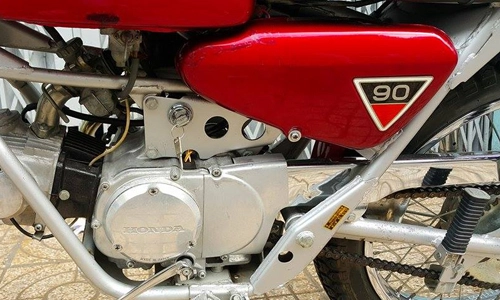  honda sl90 - xế phượt hàng hiếm đời 1971 ở sài gòn - 5