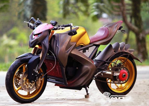 Honda tiger phiên bản quái vật - 1