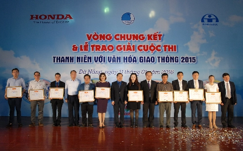  honda tổng kết chương trình an toàn giao thông 2015 - 2