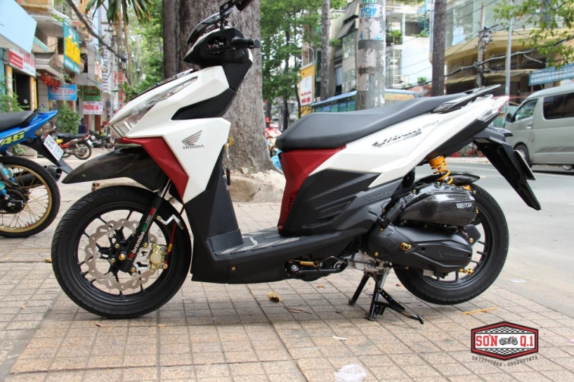 Honda vario 2016 ốp carbon fiber cùng dàn option hàng hiệu - 1