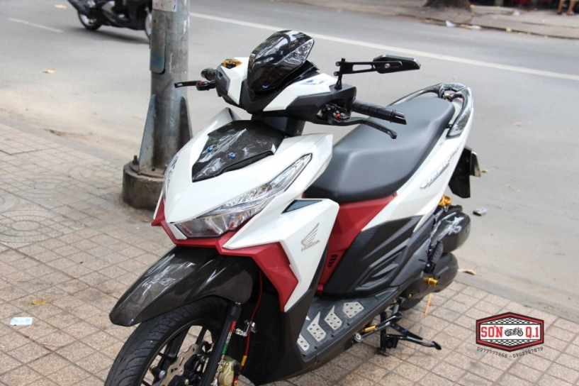 Honda vario 2016 ốp carbon fiber cùng dàn option hàng hiệu - 2