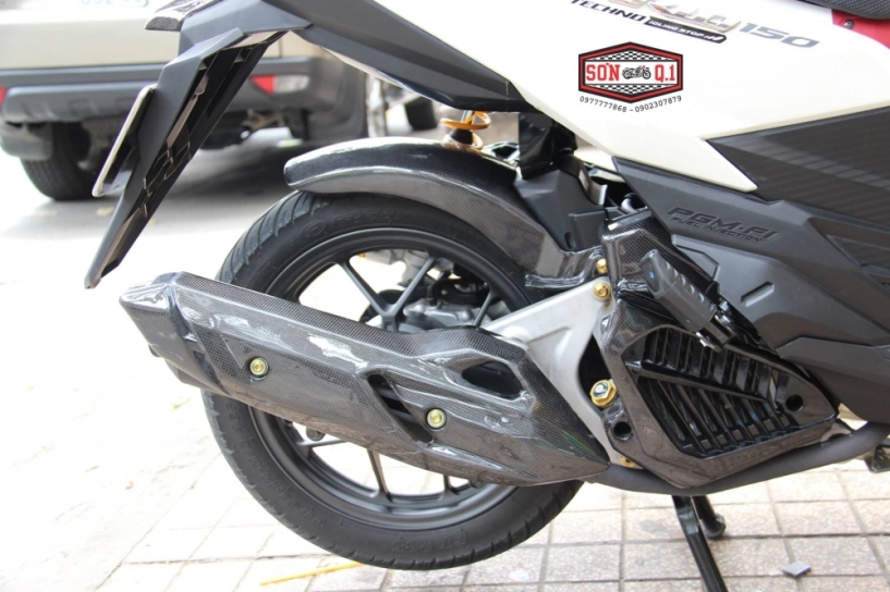 Honda vario 2016 ốp carbon fiber cùng dàn option hàng hiệu - 3