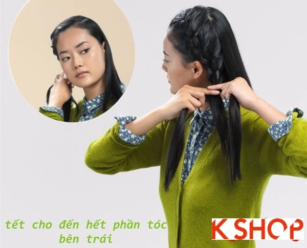 Hướng dẫn cách tết tóc đẹp 2017 đơn giản mang phong cách hàn quốc - 3