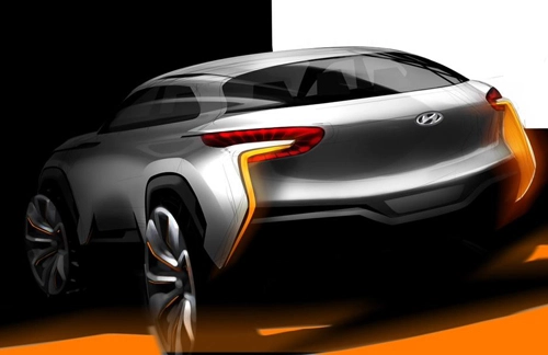  hyundai lộ suv concept mới - 1