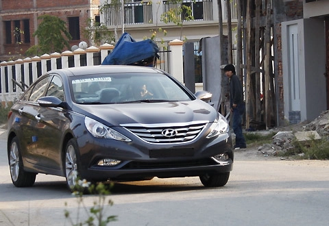  hyundai sonata thế hệ mới có mặt tại hà nội - 1