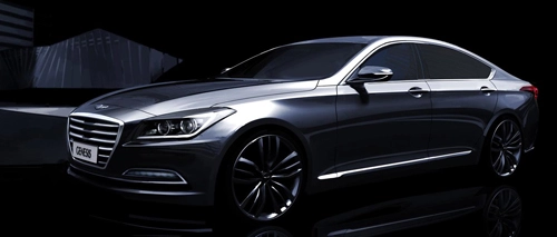  hyundai tung ảnh genesis thế hệ mới - 1