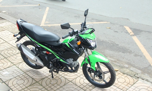  kawasaki athlete pro - côn tay cỡ nhỏ đầu tiên về việt nam - 1