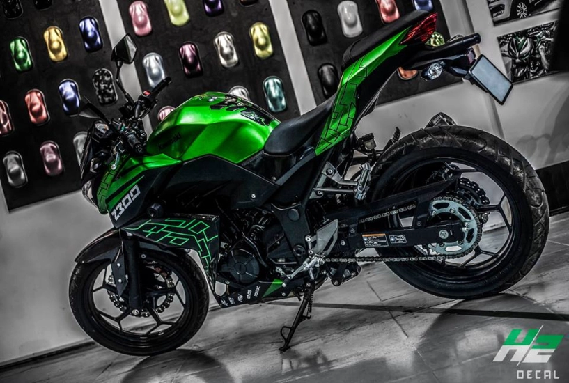 Kawasaki z300 thay áo theo phong cách mới - 1