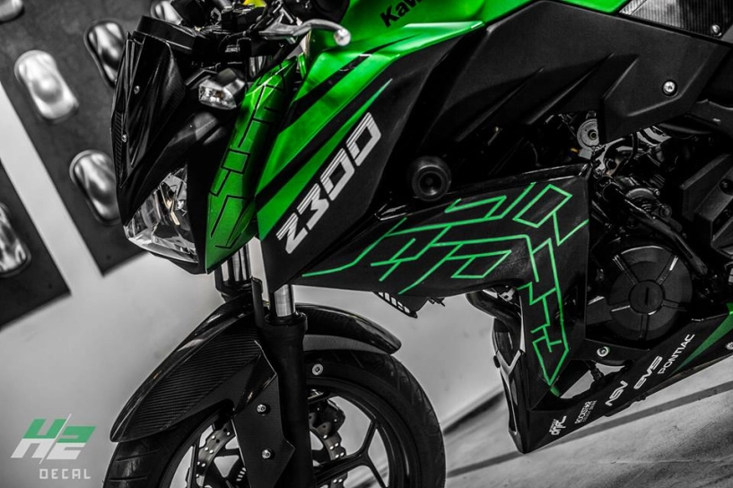 Kawasaki z300 thay áo theo phong cách mới - 2